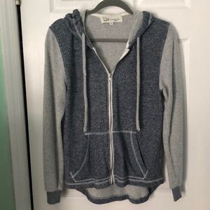 Vintage Havana two tone zip up